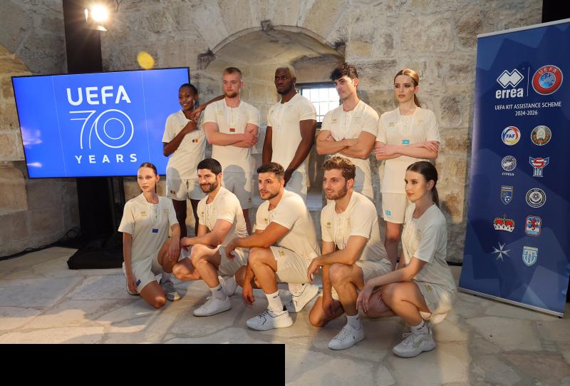 Εκδήλωση UEFA - Errea για παρουσίαση νέων στολών10 Ομοσπονδιών (05.06.2024)